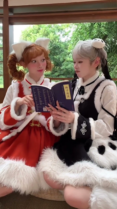 Little Fox & Panda- Sweet Casual Qi Lolita Skirt, Blouse and Accessories