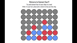 Connect Four using HTML & JavaScript