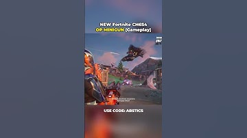 NEW Fortnite CH6S4 *OP MINIGUN Mythic* Early Gameplay! #Fortnite #Shorts