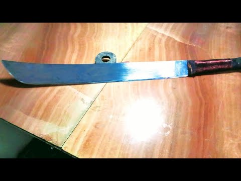 كيف تصنع سكينه سلك بطريقه سهله وبسيطه ابداع فكره