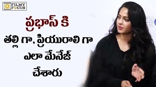 Anushka Shetty Shocked by Journalist Question about Prabhas - Filmyfocus.com