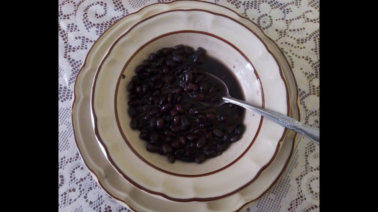 Frijoles negros de la olla con epazote. Cocinando con Paty I. YouTube