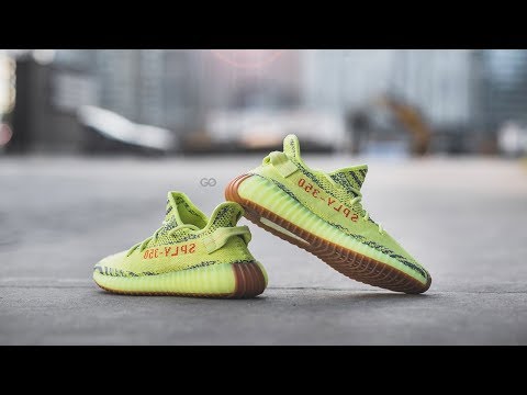 YEEZY BOOST 350 V2 Semi Frozen Yellow 29