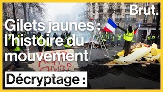 Toute l'histoire du mouvement des Gilets jaunes