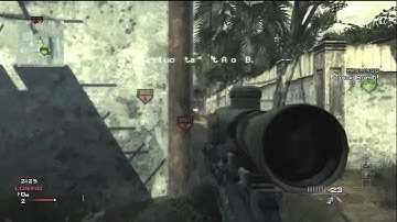 MW3: Search and Destroy QUAD with MSR (Best Clip Ever)