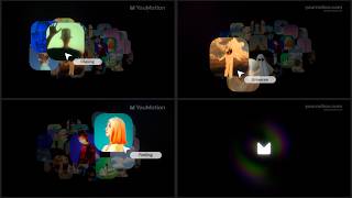 Reactive Photo Cloud Logo Intro — Floating Cards (Ae, Pr) Reactive Photo Cloud Logo Intro — Floating Cards (Ae, Pr)