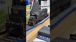 Testing the New ESU Loksound S0773 16-567E4 T Sound Project on my Athearn RTR NW GP35 Weathered/LEDS