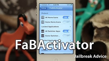 [Jailbreak Advice] FaBActivator - Protect And Lock Your Apps And Settings - Paid Cydia Tweak