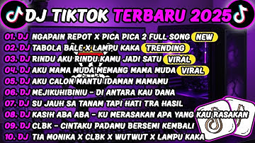 DJ TIKTOK TERBARU 2025🎵DJ NGAPAIN REPOT X PICA PICA 2 🎵DJ TABOLA BALE X LAMPU KAKA FULL ALBUM