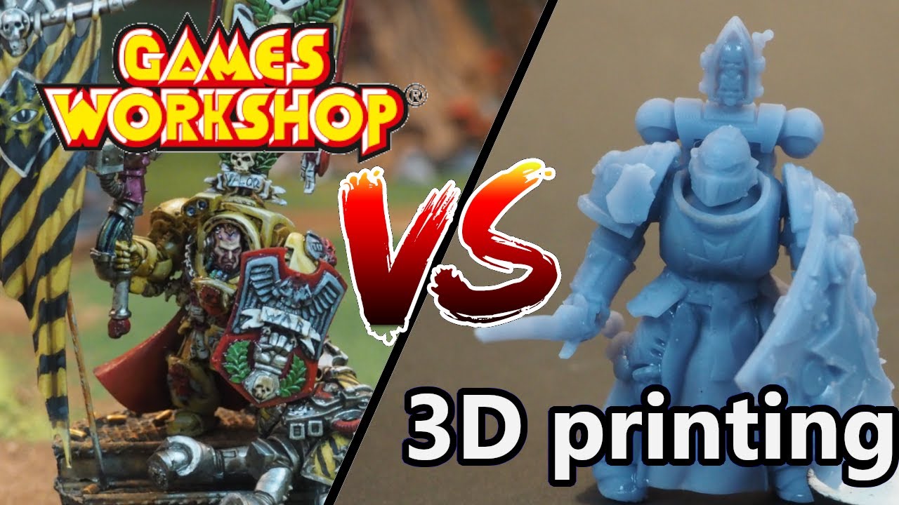 Games Workshop 3D Printers ~ is better? -