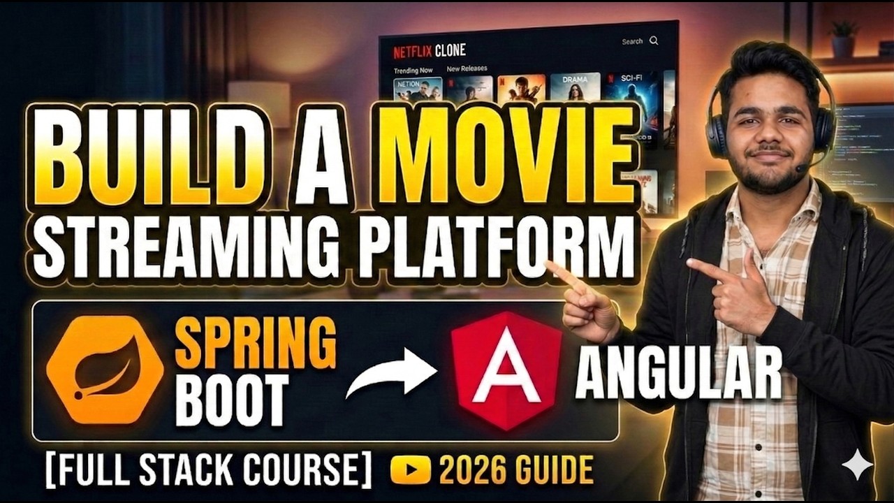 How to Create a Movie Streaming Platform using Java || how to create ...
