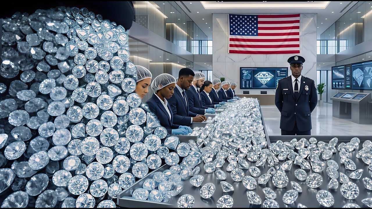 Inside America’s Diamond Industry: From Raw Stone to Billion-Dollar Gems