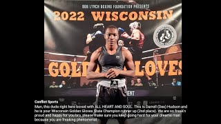 Darrell Hudson 2022 Wisconsin State Golden Gloves