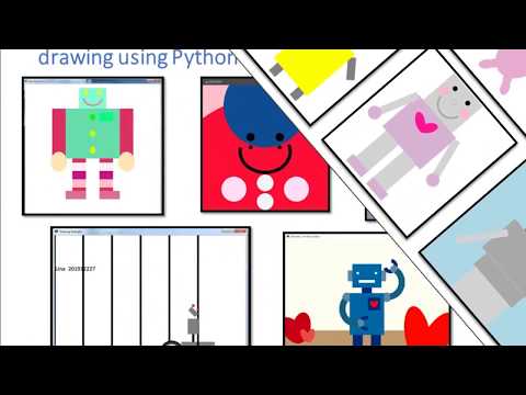 CTP - "4IR: Humanoid Robot Drawing" arts using Python code