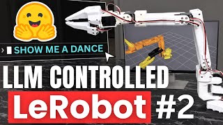 SO-101 Arm (LeRobot) LLM control on ROS and Jetson Orin Nano | Part 2/3