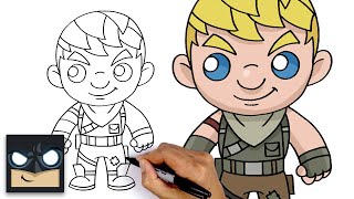 how to draw default jonesy fortnite