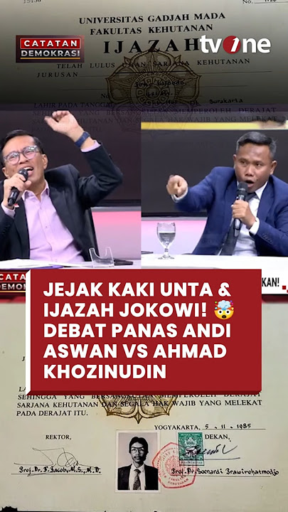 Download lagu ANCAMAN 12 TAHUN! ⚖️ Pengacara Roy Suryo Ancam Andi Aswan Soal Manipulasi Scan Ijazah Jokowi | tvOne