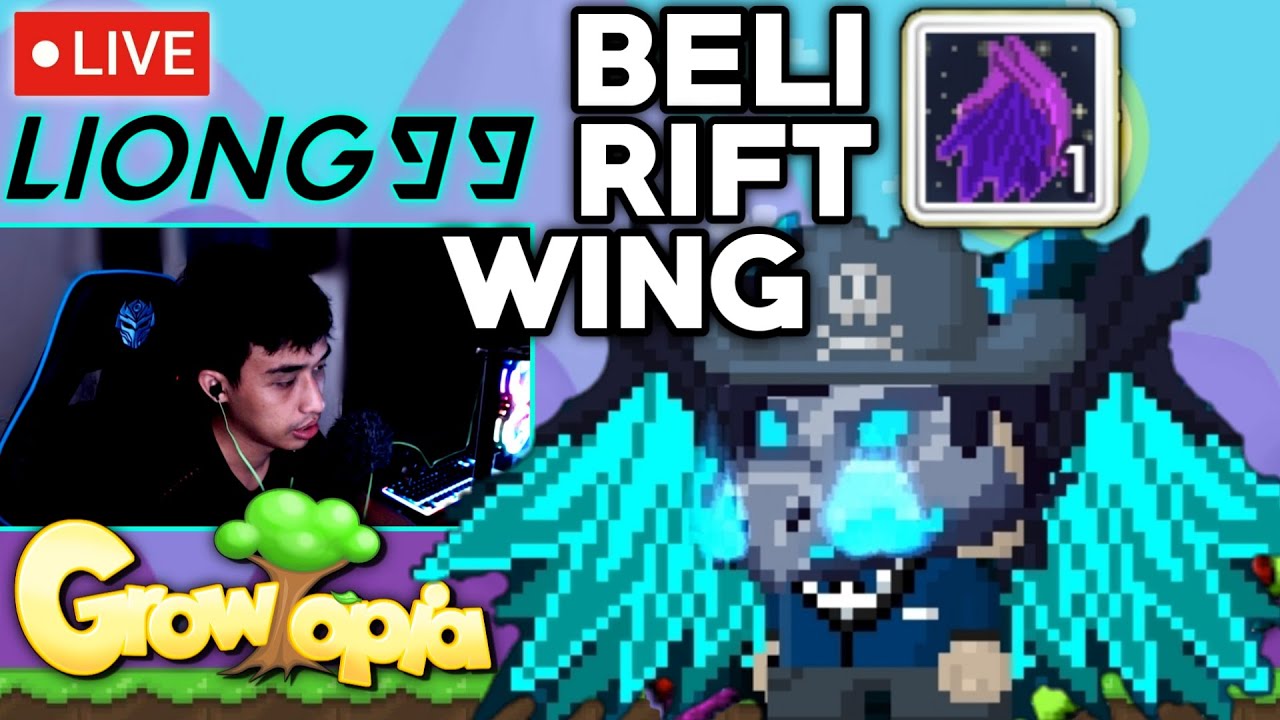 🔴 19 BELI RIFT WING VIA PULSA // GROWTOPIA INDONESIA YouTube