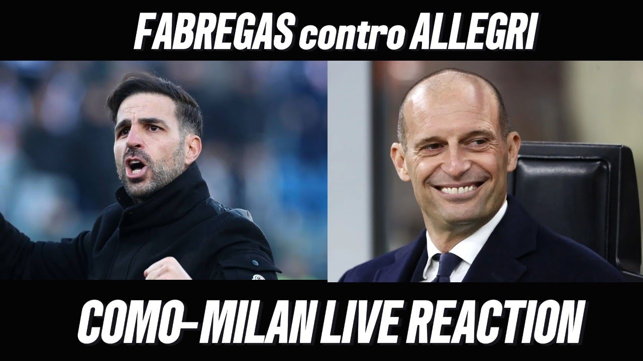 LIVE GUFAGGIO COMO-MILAN: il BENE contro il MALE?