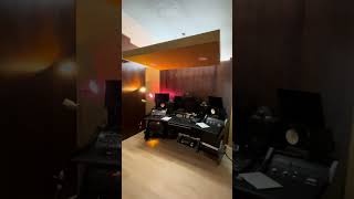 Recording Studio Install Complete With Our 4 X 6 Bass Trap Cloud U0026 Custom 8 Triangle Bass Traps