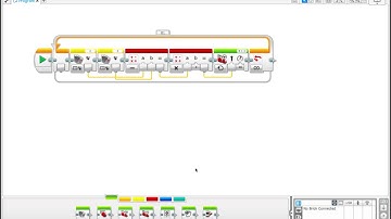 Lego Ev3 line following (two colour sensors)