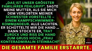 Sie verspotteten mich bei der Verlobung meiner Schwester – bis ihr Navy-SEAL-Verlobter salutierte…