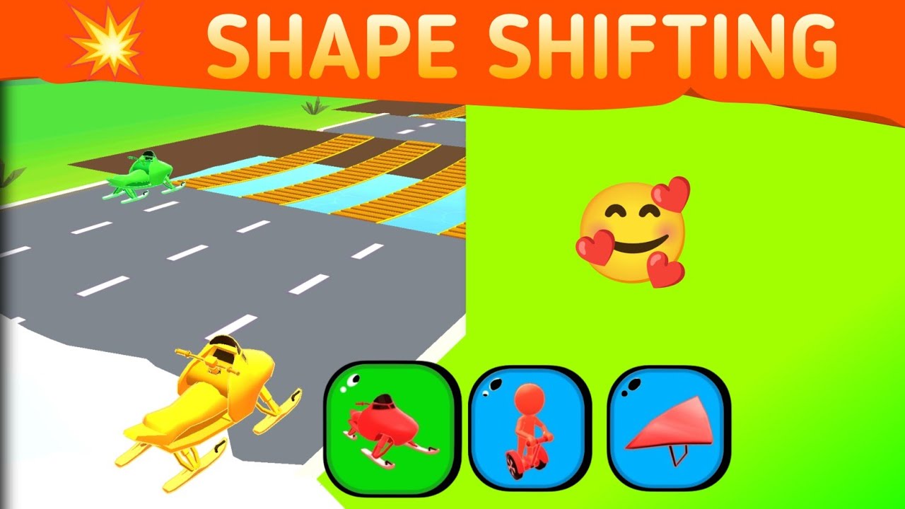 Shape Shifting Gameplay – Ultimate Shape Shift Challenge - YouTube