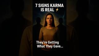 7 SIGNS KARMA IS DEALING WITH THOSE WHO HURT YOU #motivation #shorts #quotes #speech
