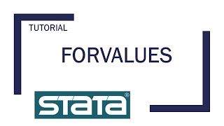 Stata: forvalues-Schleife