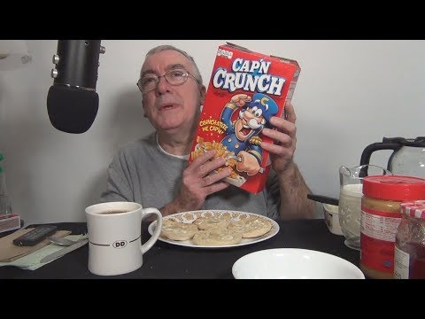 ASMR Eating Cap'n Crunch Cereal Whispering