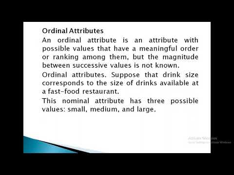 Data object and attributes