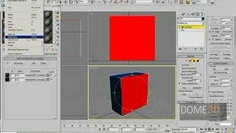 Dome3D Tutorial - 3ds Max Multi-Sub object mapping
