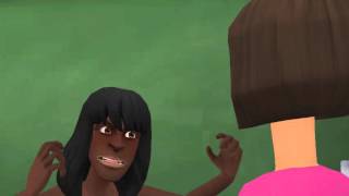 Dora Slaps, Pushes, Shakes And Teases Mrs Cristinagrounded