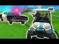 FUGA EPICA SU FORTNITE A BORDO DEL GOLF KART