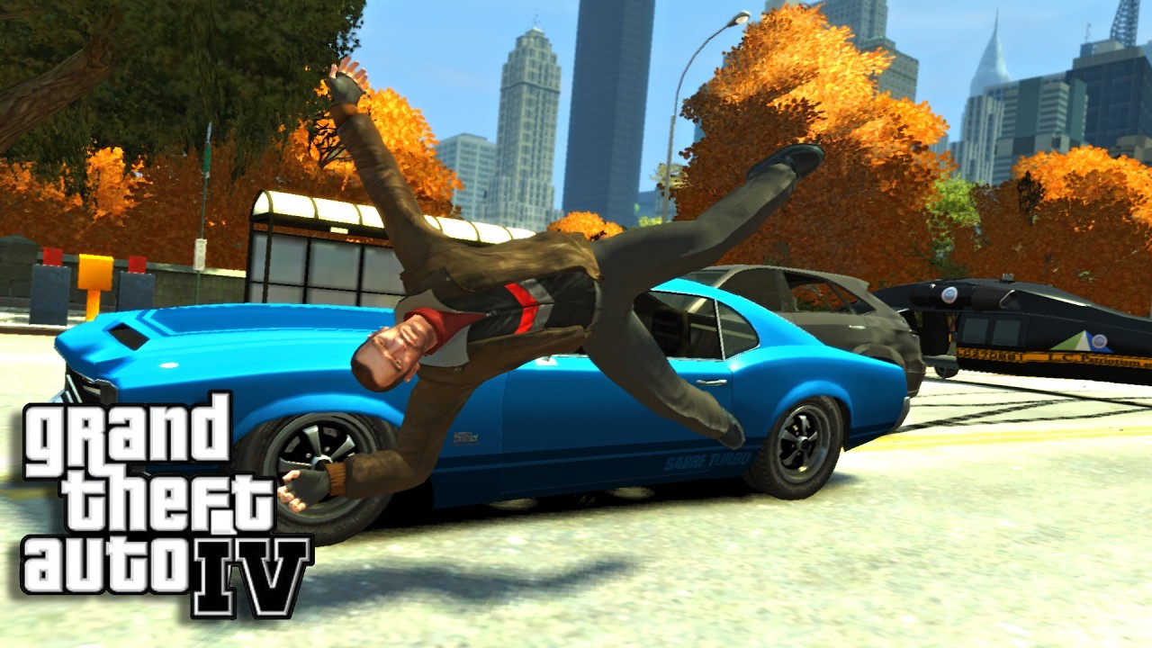 GTA 4- EPIC CRASHES & RAGDOLLS #31