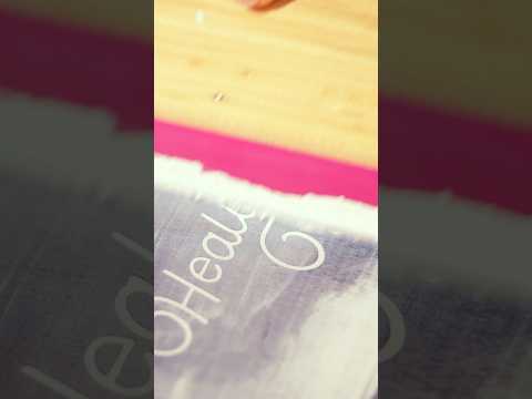 힐링타임즈의 스크린 프린팅 📦 The <strong>Healing</strong> Times&amp;#39; Screen Printing #<strong>asmr</strong> #aesthetic #oddsatisfying