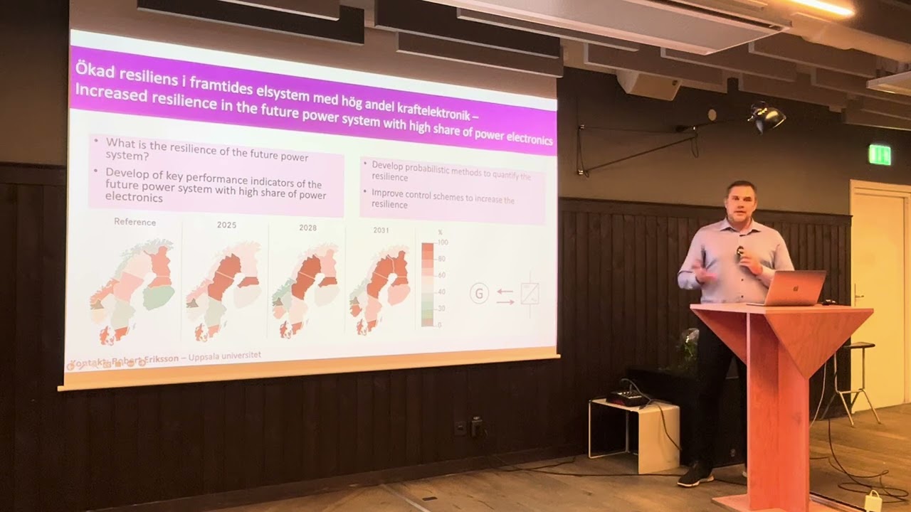 Ökad resiliens i framtidens elsystem med hög andel kraftelektronik