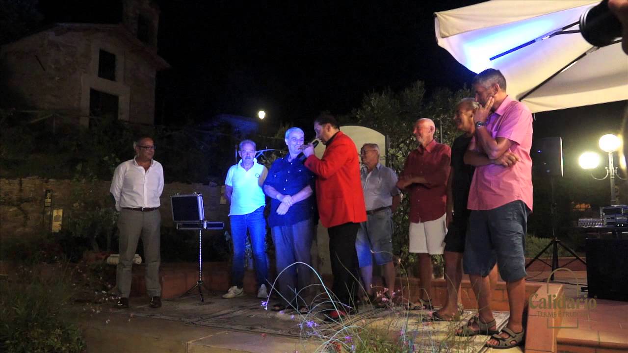 Rocco Borsalino nel suo show di magia e illusione - 30 luglio 2015 al Calidario Terme Etrusche