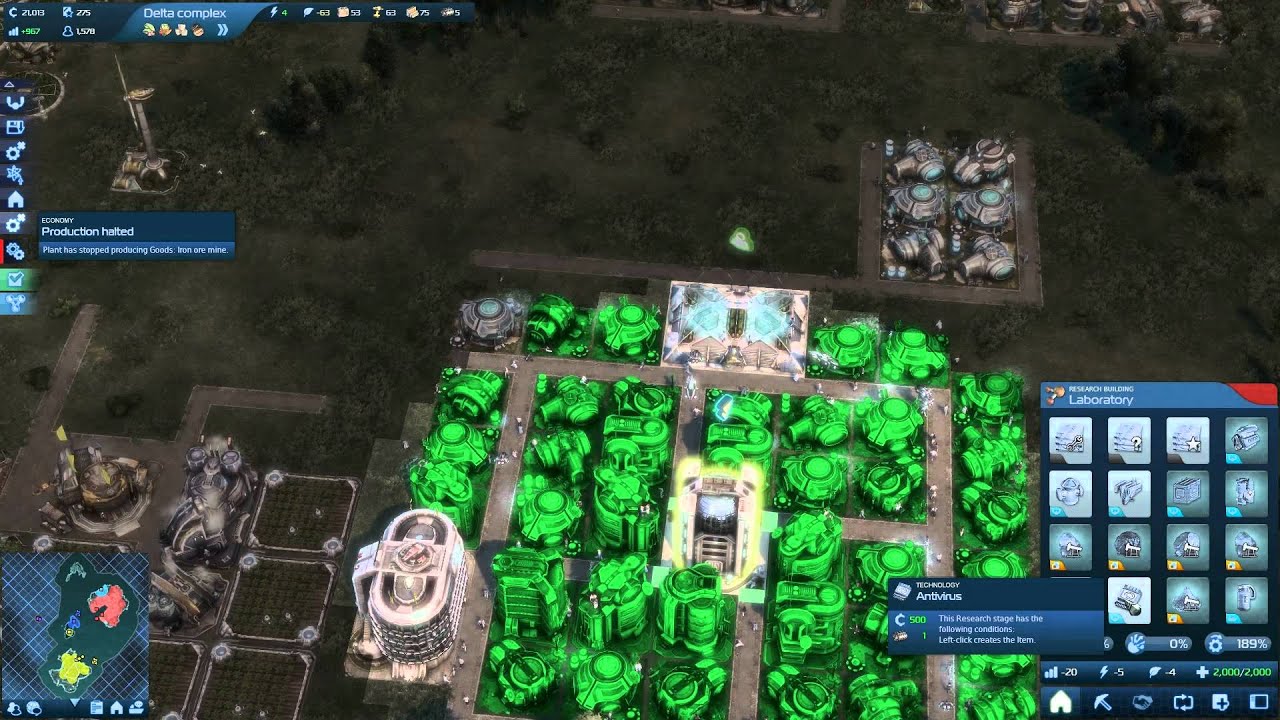 Anno 70 Tycoon Production Layout