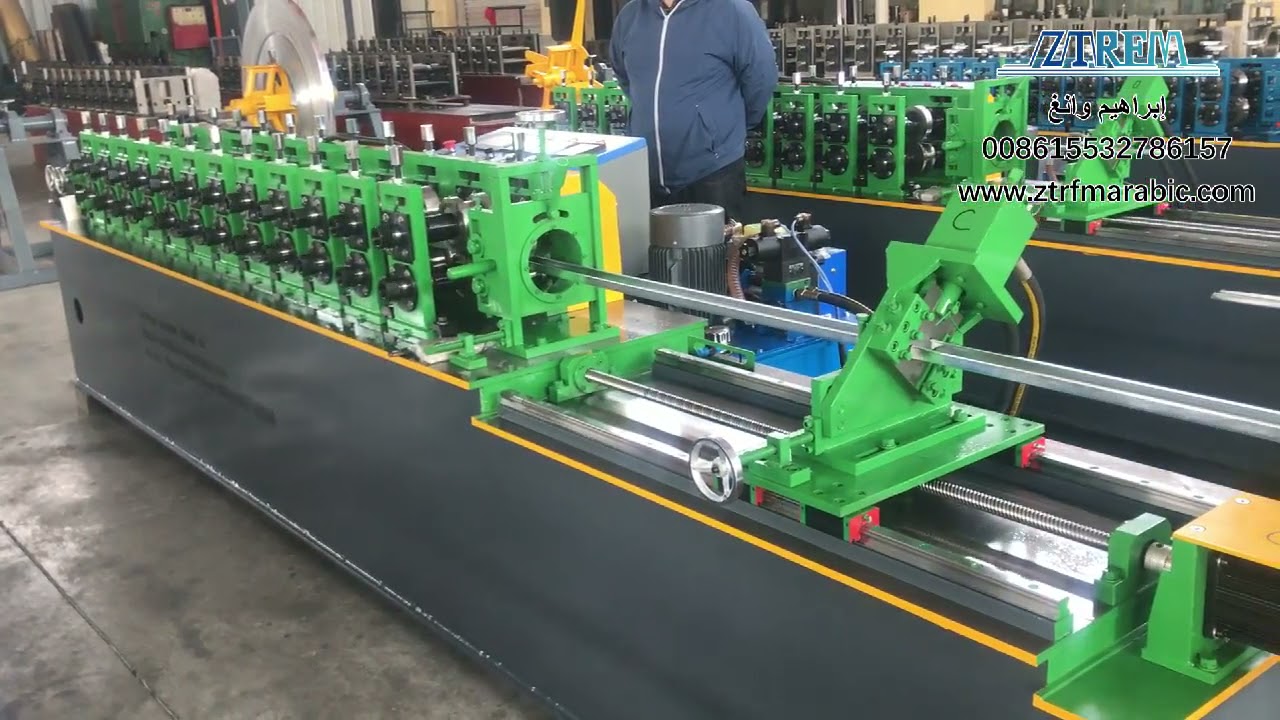 أفضل ماكينة تشكيل الأسقف المعلقة/جبسو بورد سريعة 40متر كل دقيقة إبراهيم الصيني