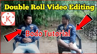 Double Roll Video Editing Tutorial || Bodo smart technology Tutorial #4 screenshot 1