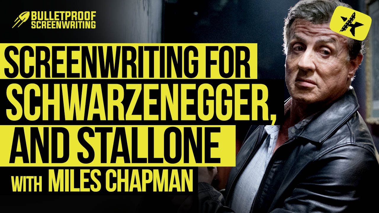 Screenwriting for Schwarzenegger & Stallone with Miles Chapman - YouTube