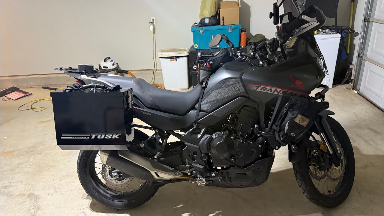 Tusk aluminum panniers review. 