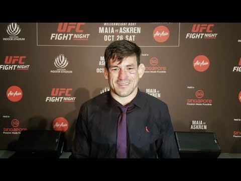 Demian Maia On His Win Over Ben Askren, Retirement Fights & The BMF Title