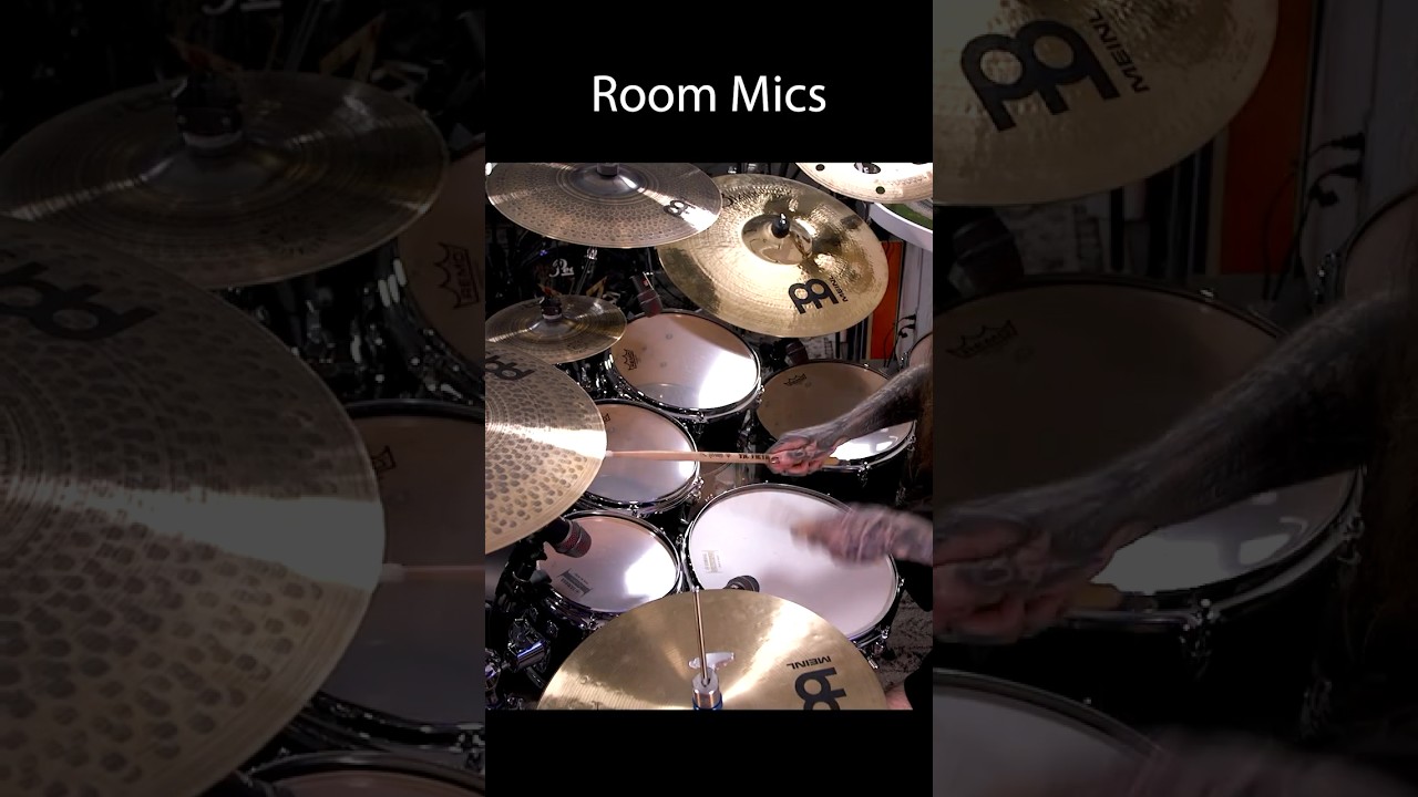 room mics vs pro mix - yamaha tour custom