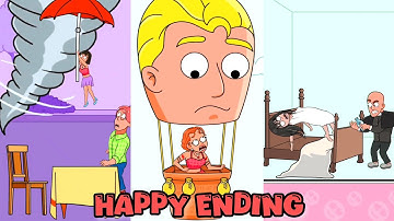 Happy Ending : Displace Puzzle | Level 1 - 25 |