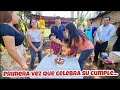 Niño celebra por primera vez su cumple... mira su reacción 🙏🙏