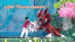 VR technology takes Ayunga and kids to see little Divine Beasts | 2023 CMG Spring Festival Gala