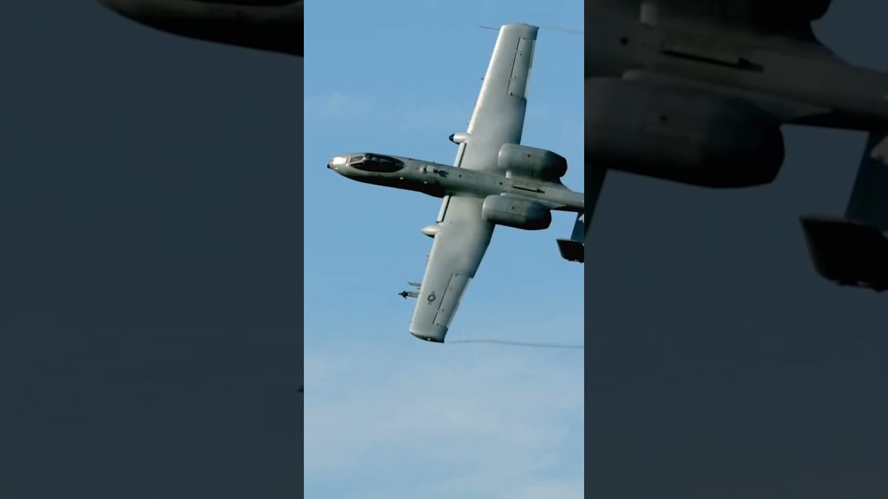 Laser Gun Testing On A10 Thunderbolt REVEALED News Army Fighterjet