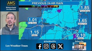 After inches of rain, rivers flood and snow on the way to parts of NY | Joe Martucci reports